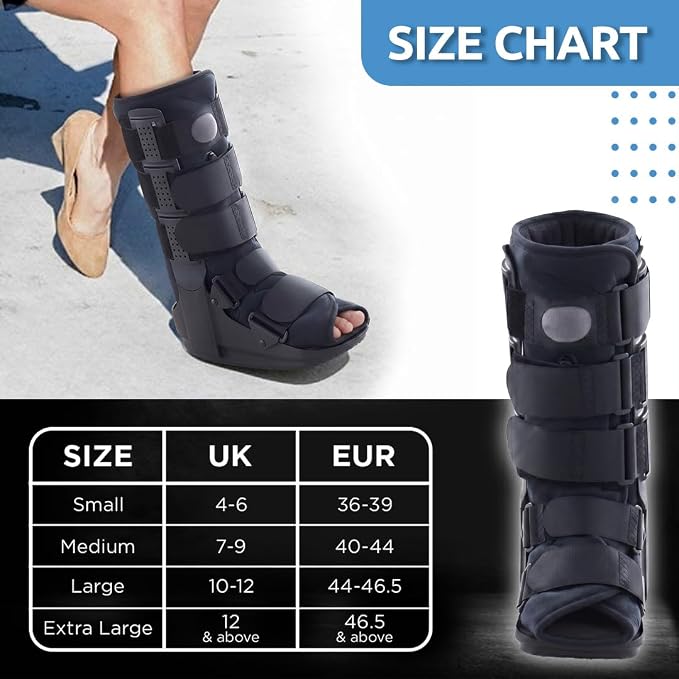 Vissco Pneumatic Walker Boot, Single Push Button - Long