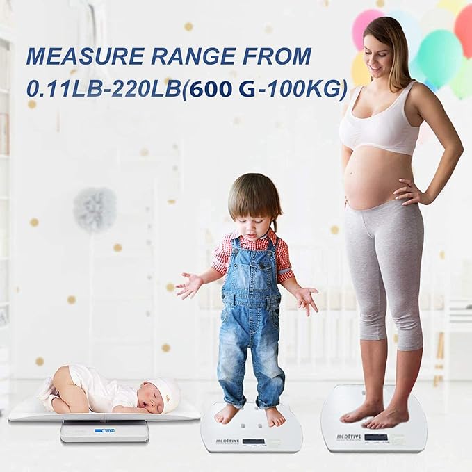 MEDITIVE Digital Baby & Mother Weighing Scale