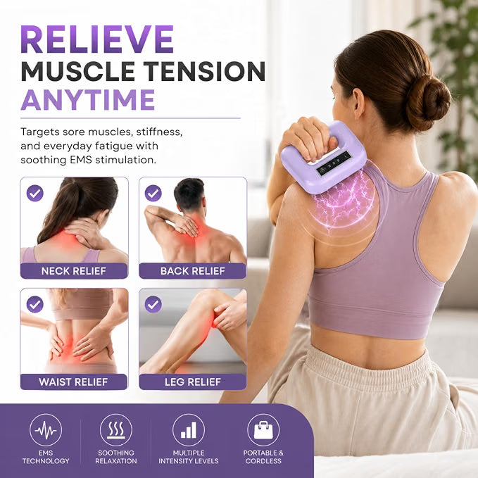 Multifunctional Full-Body Fascial Ring Massager (Multicolour)
