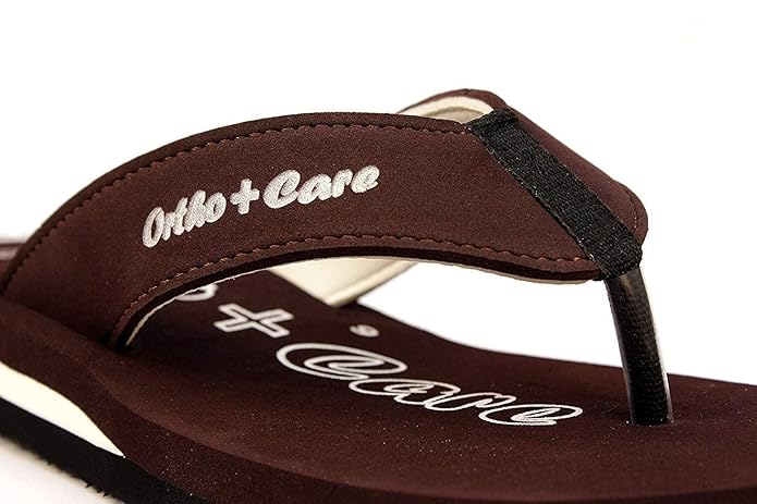 MAXTREE Rubber Ortho Care (MEN) Slippers Recommended For Dia, Ortho & Ankle Care (Random Colours)