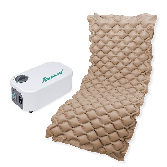 Romsons Anti-Decubitus Air Pump and Bubble Mattress for Prevention of Sorenil Bed Sore and Pressure Sores