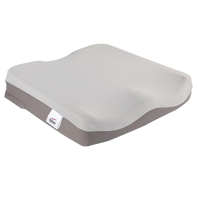 Tynor Coccyx Cushion Seat, for men & women, Foam Comfort for Tailbone Pain Relief, for Home, Office Chairs & Car Seats | Universal Size