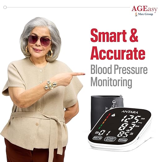 Antara AGEasy  Fully Automatic One Touch Digital Blood Pressure Monitoring Device