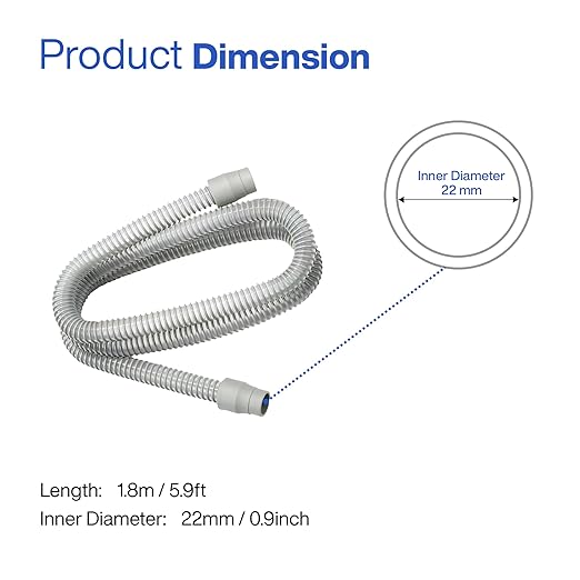 AUDITECH Mask connector tube for bipap/cpap machine