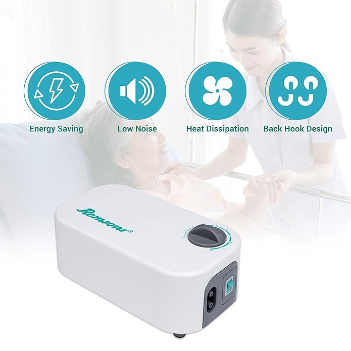 Romsons Anti-Decubitus Air Pump and Bubble Mattress for Prevention of Sorenil Bed Sore and Pressure Sores