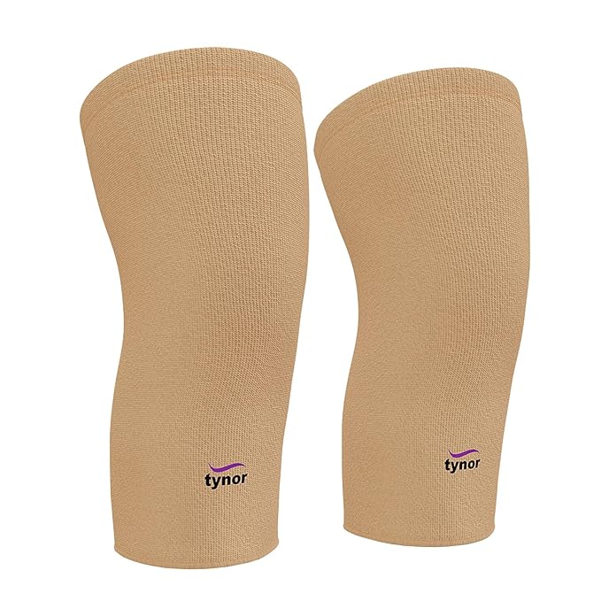 TYNOR Knee cap for Men & Women, Knee Sleeve for Pain Relief (Latex Free)