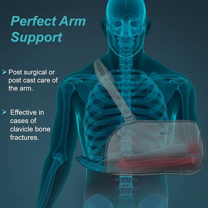 TYNOR Pouch Arm Sling (baggy) arm support for men and women