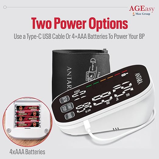 Antara AGEasy  Fully Automatic One Touch Digital Blood Pressure Monitoring Device