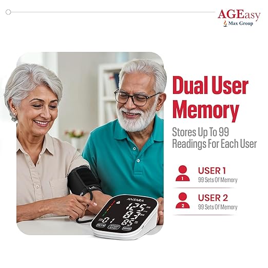 Antara AGEasy  Fully Automatic One Touch Digital Blood Pressure Monitoring Device
