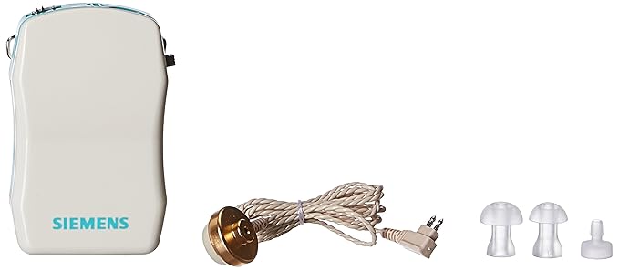 Siemens 118 Vita Pocket style wired Hearing Aid for old age (superior sound amplification for upto 50% hearing loss)