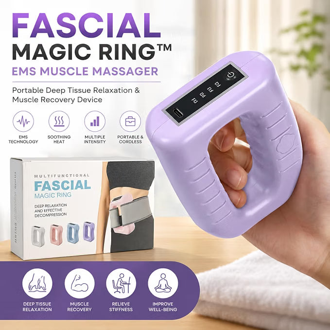 Multifunctional Full-Body Fascial Ring Massager (Multicolour)