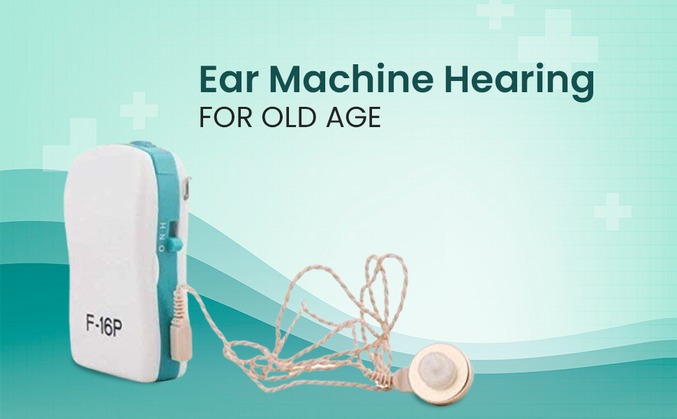 AUDITECH® F-16P Pocket style wired Ear Machine Hearing aid for moderate hearing loss