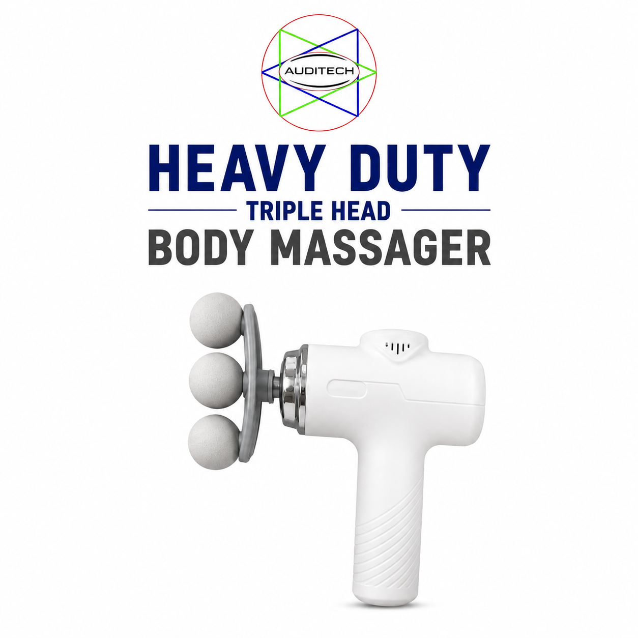 AUDITECH® Heavy Duty Handheld Massager Gun