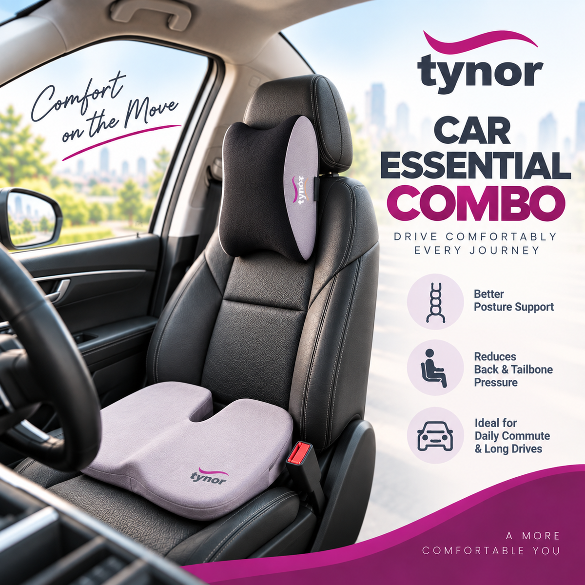 TYNOR Car Essential Combo