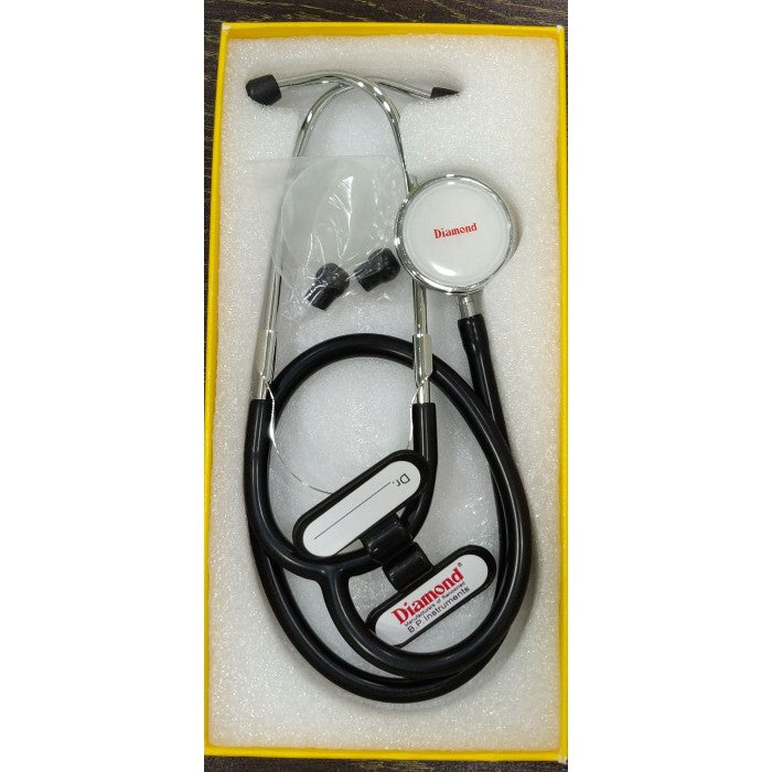 DIAMOND Double Chest Piece Stethoscope ST0006 for students, medical practitioners and doctors