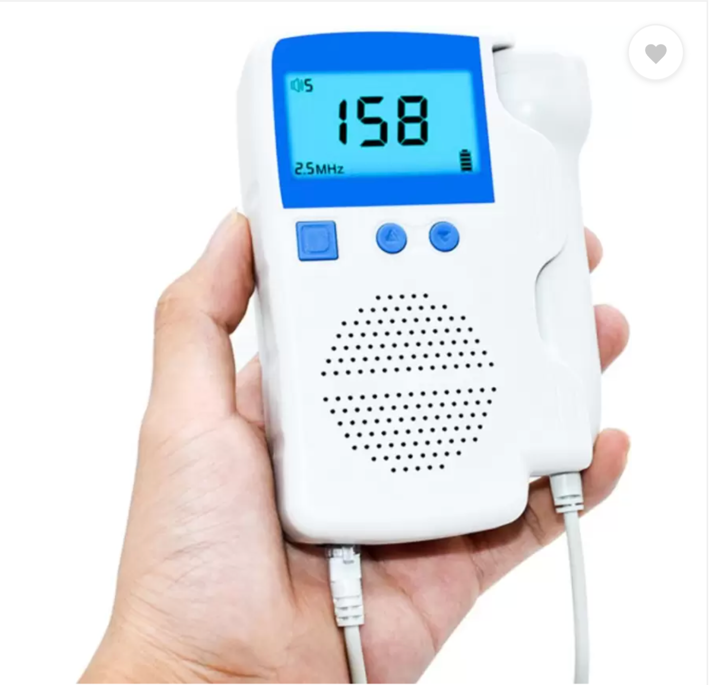 POCT fetal doppler with high sensitivity probe for enhanced accuracy and easy operation