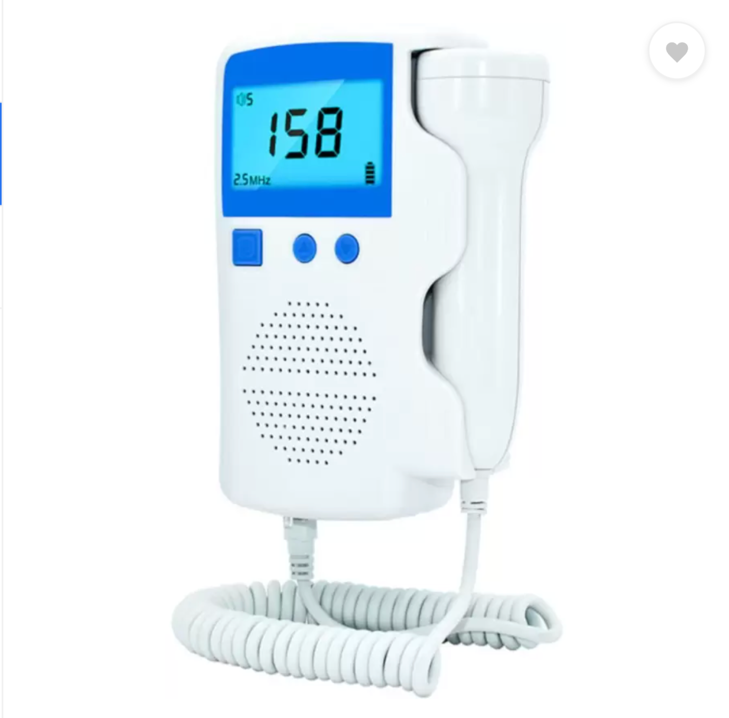 POCT fetal doppler with high sensitivity probe for enhanced accuracy and easy operation