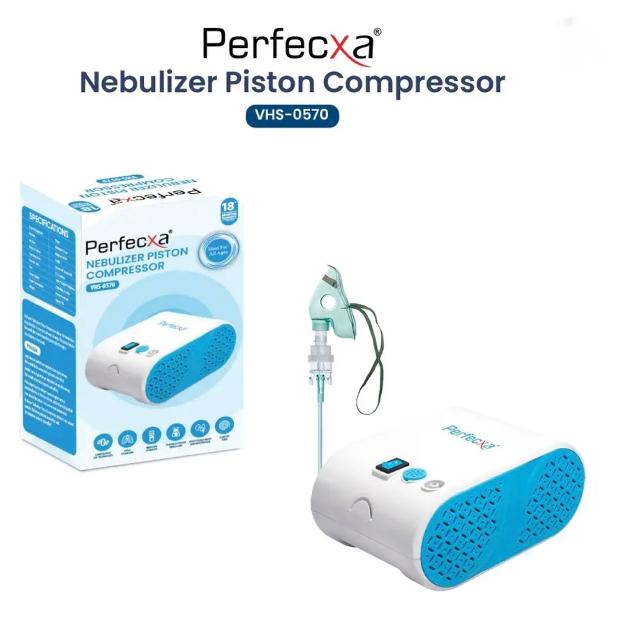 Perfecxa VHS-0570 Nebulizer kit