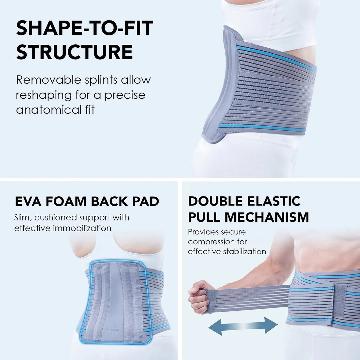 VISSCO Contoured LS Belt