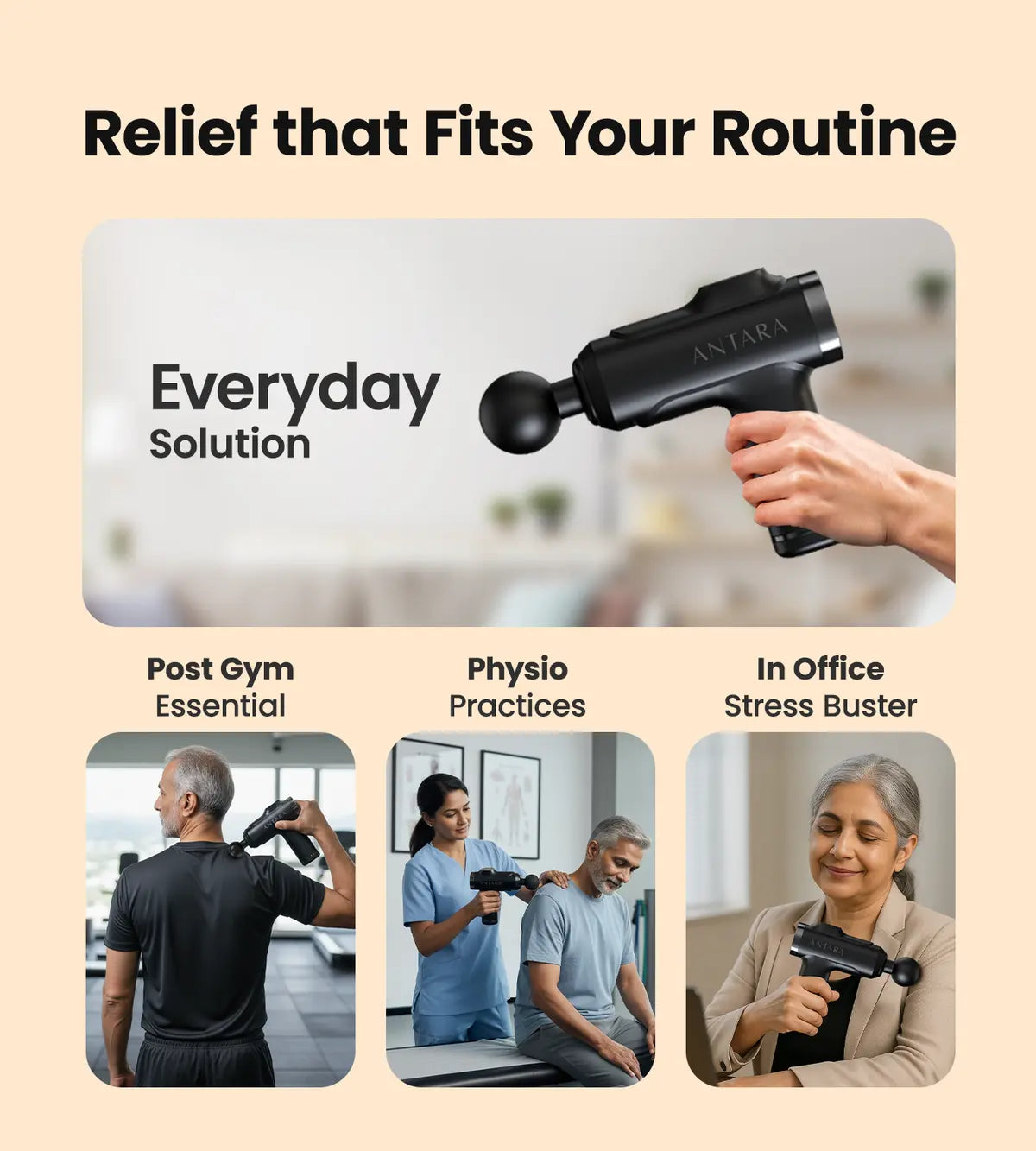 AGEasy Relief Compact Massage Gun