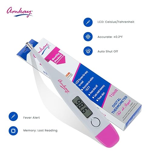 Amkay Digital Thermometer (Oral & Underarm)