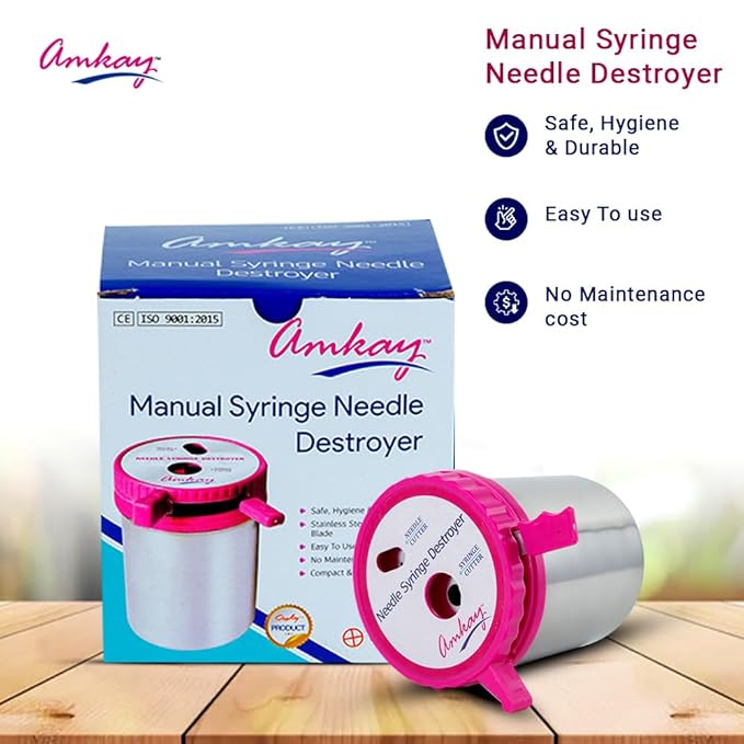 Amkay Needle & Syringe Destroyer Manual