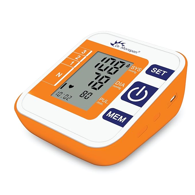 Dr. Morepen Digital Blood Pressure Monitor Model BP 14 with LCD display