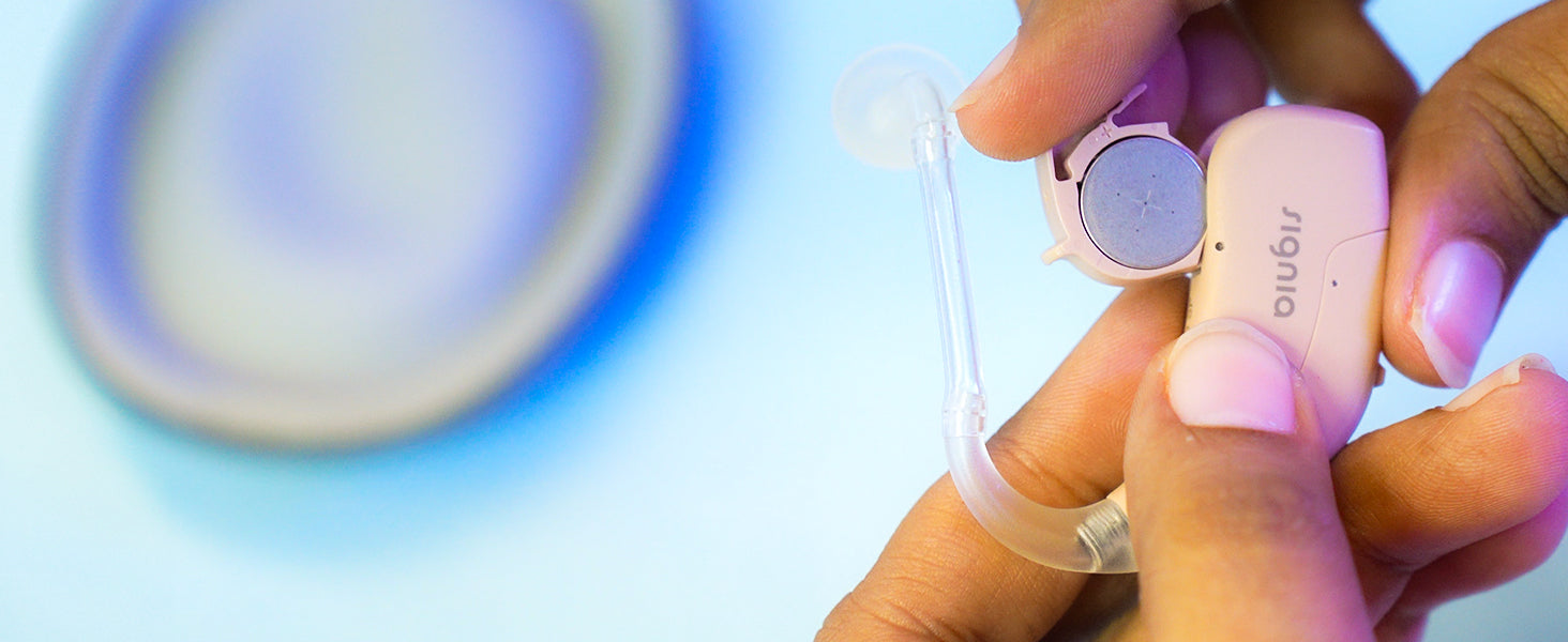 Signia Behind The Ear Hearing Aid- Fast P (4 channel)