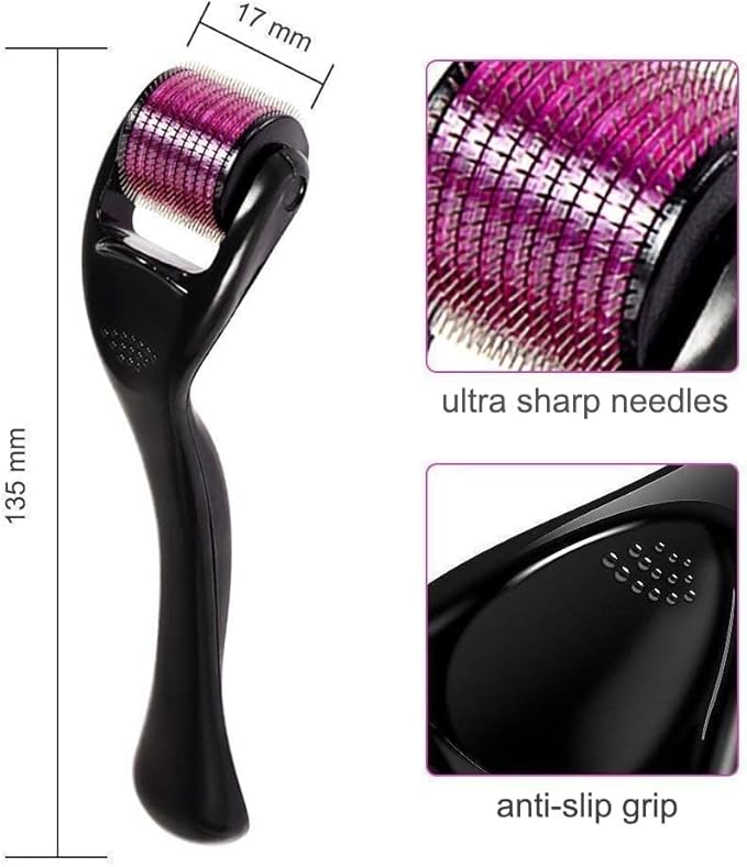 AUDITECH Derma Roller 0.5mm for Hair Growth & Skin Care