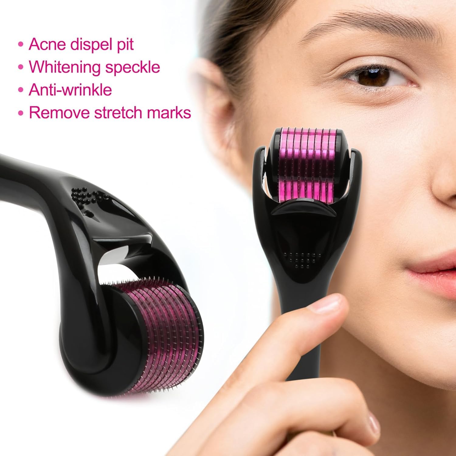 AUDITECH Derma Roller 0.5mm for Hair Growth & Skin Care
