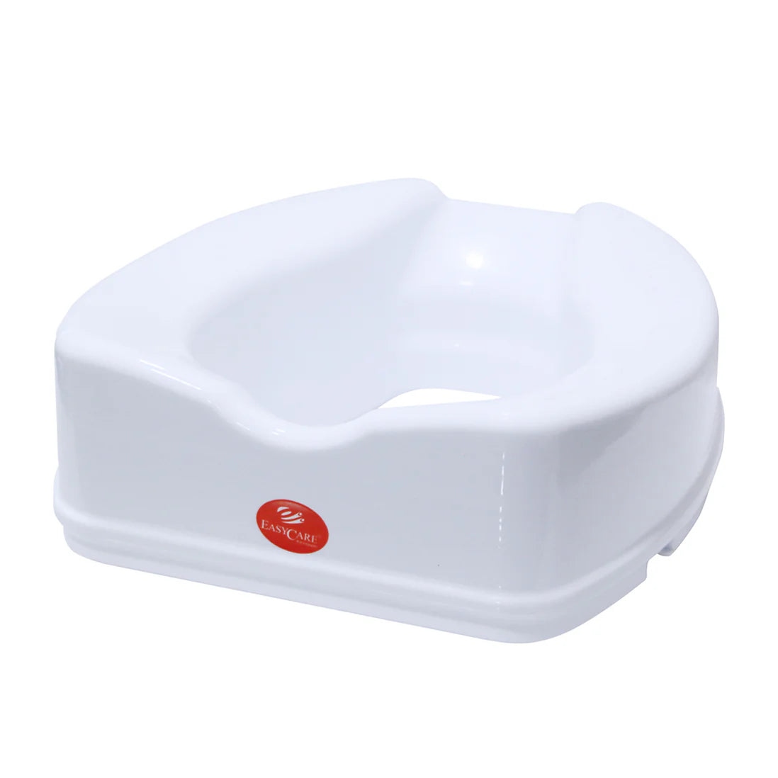 EasyCare Toilet seat height raiser with safe locks for western commode ideal for elderly and injured people.