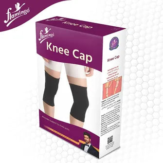 Flamingo Knee cap support, premium quality elastic cloth for better grip (unisex)