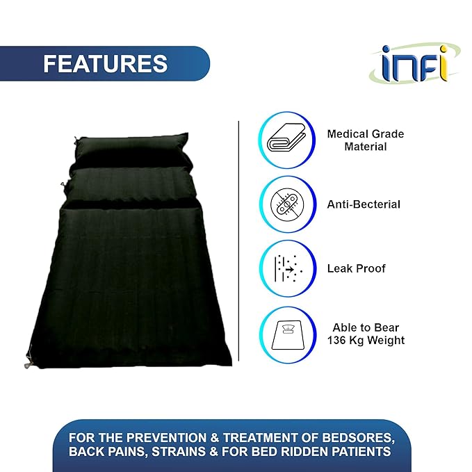 Infi Water Bed (for Prevention of Bed sores in Patients) Anti Bedsore Water Mattress