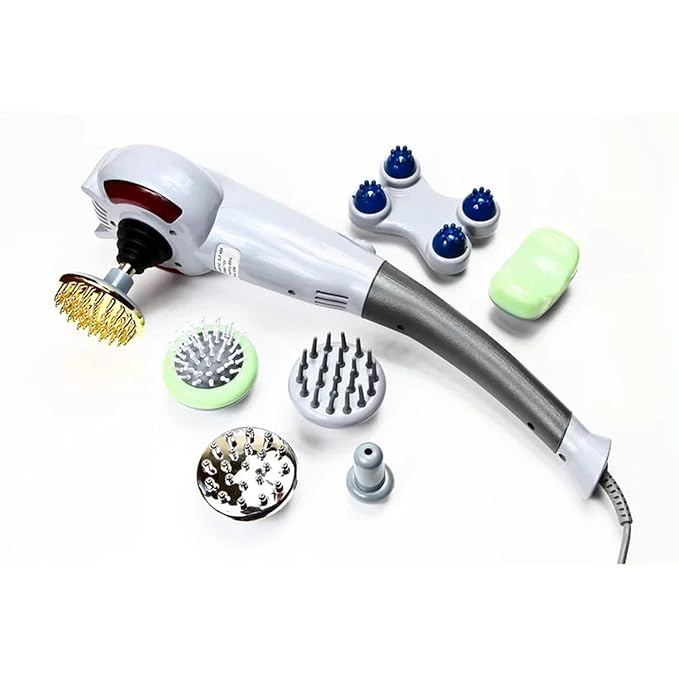 MAXTOP Magic Body Massage Machine with 7 Heads, Good for Neck, Back and whole body