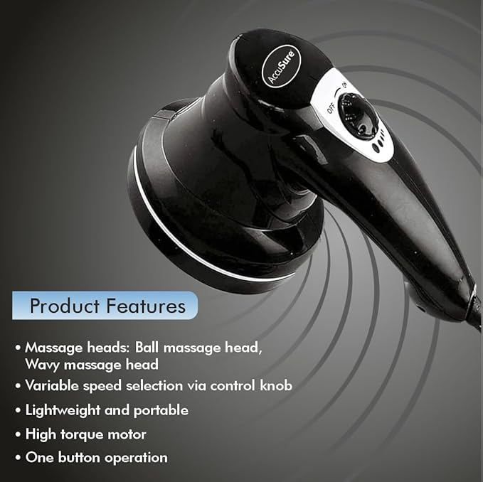ACCUSURE MG01 Corded Electric Body Massager