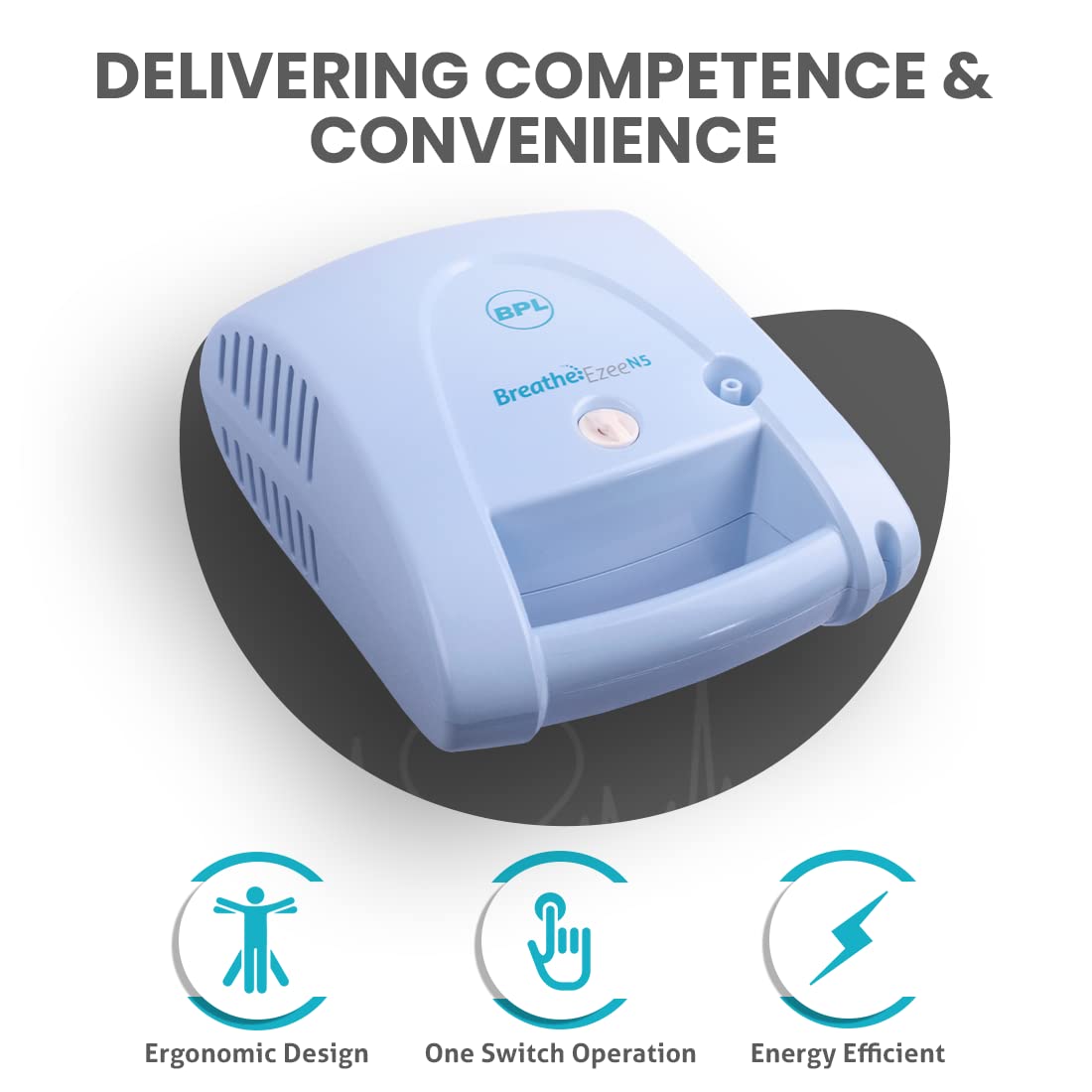 BPL Breath Ezee N5 Compressor Nebuliser