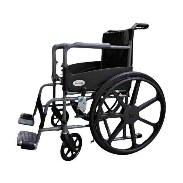 Vissco Rodeo Lite Wheelchair with Mag Wheels for indoor and outdoor use with upto 100kg weight bearing capacity
