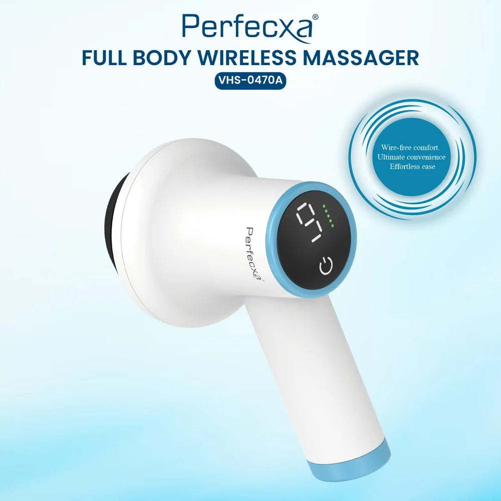 PERFECXA wireless body massager for all body part application, muscle pain relief