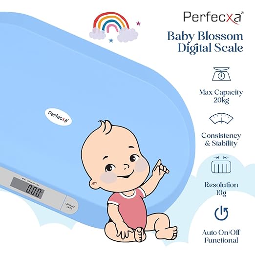 Perfecxa Digital Baby Infant Weighing Scale with 20 Kg Capacity
