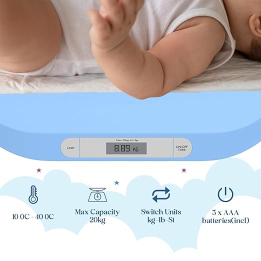 Perfecxa Digital Baby Infant Weighing Scale with 20 Kg Capacity