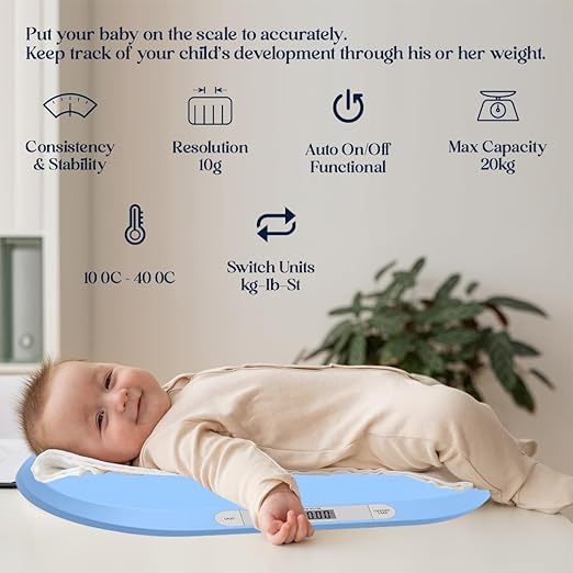 Perfecxa Digital Baby Infant Weighing Scale with 20 Kg Capacity
