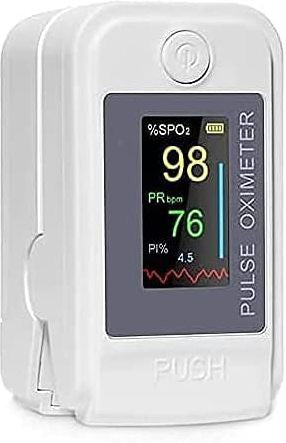 AUDITECH Pulse Oximeter (SPO2 and Pulse Monitor) with multi directional display and auto on-off feature