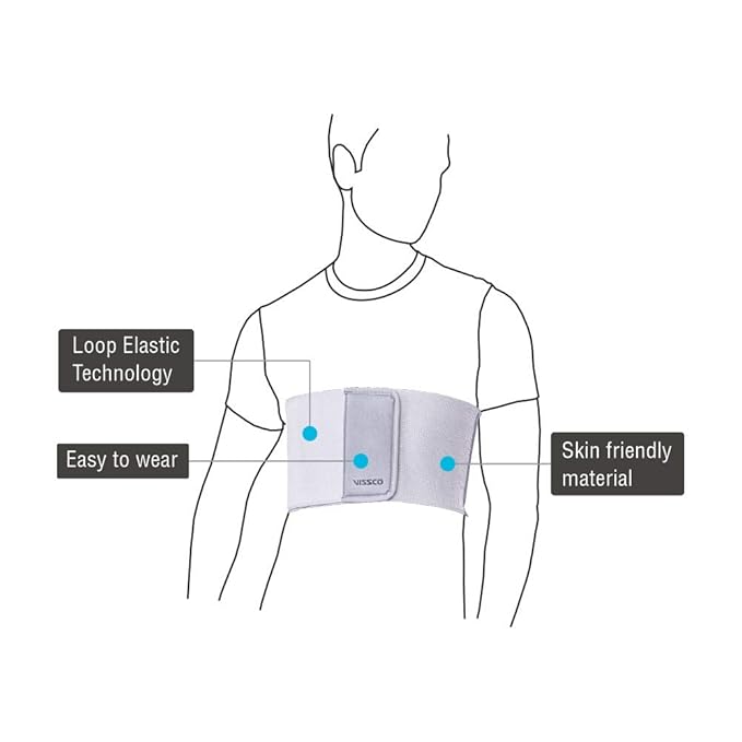 VISSCO Rib belt chest support (universal size)