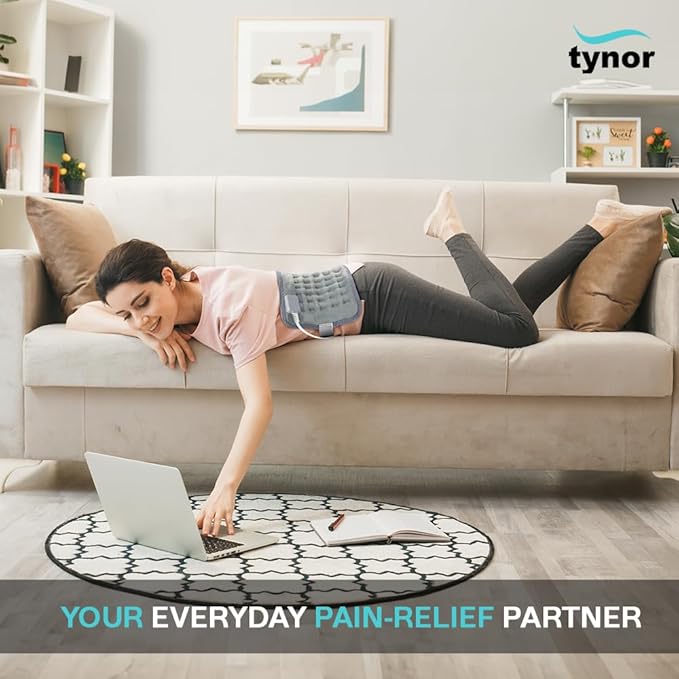 Tynor Electric Heating Pad for pain relief and winters (XL)